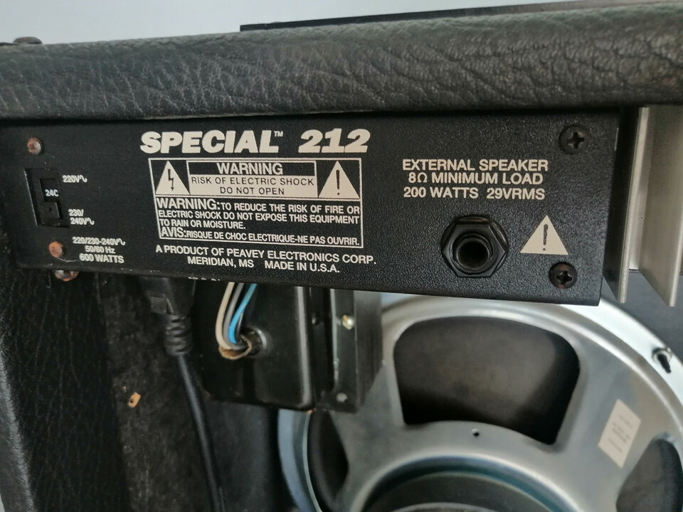 Peavey special 212
