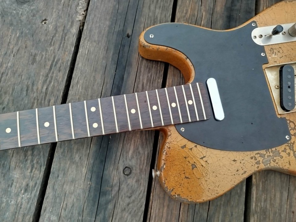 Telecaster Blackguard Heavy Relic Josefina Campos & Brazilian Rosewood