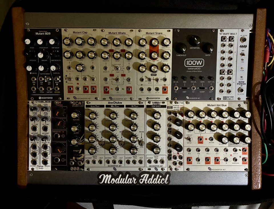 Caja Ritmos Eurorack Sintetizador Modular