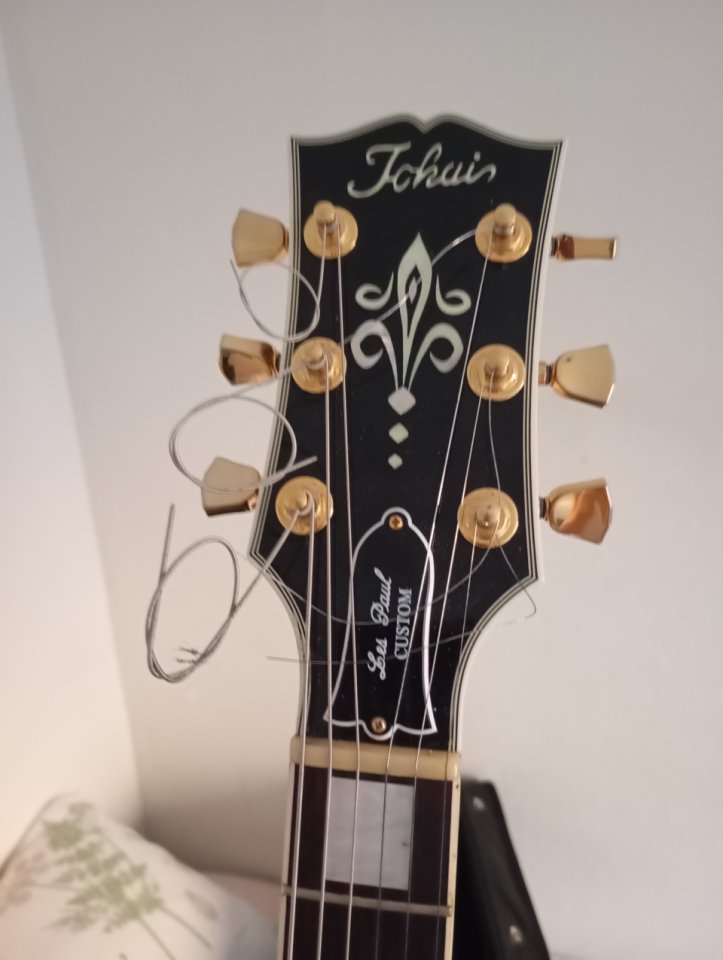 O cambio (reservado)Tokai lc 135 WR Japón con pala reparada (bajada de precio por unos dias)