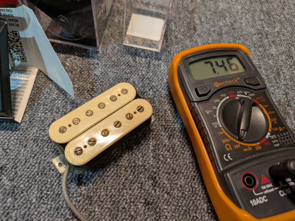 Pastillas Maxon U2000 Double Cream, polos dorados, 1978 (3 unidades)