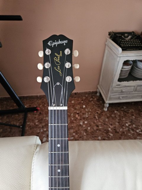 Epiphone lp junior muy mejorada con p90 Gibson. SALDO HOY