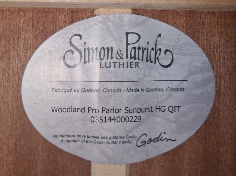 Guitarras  Busca un anuncio Simon & Patrick Luthier Woodland Pro Parlor