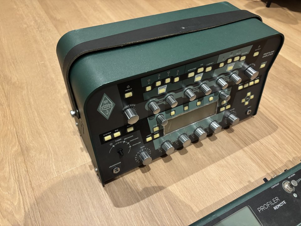Kemper profiler + pedalera