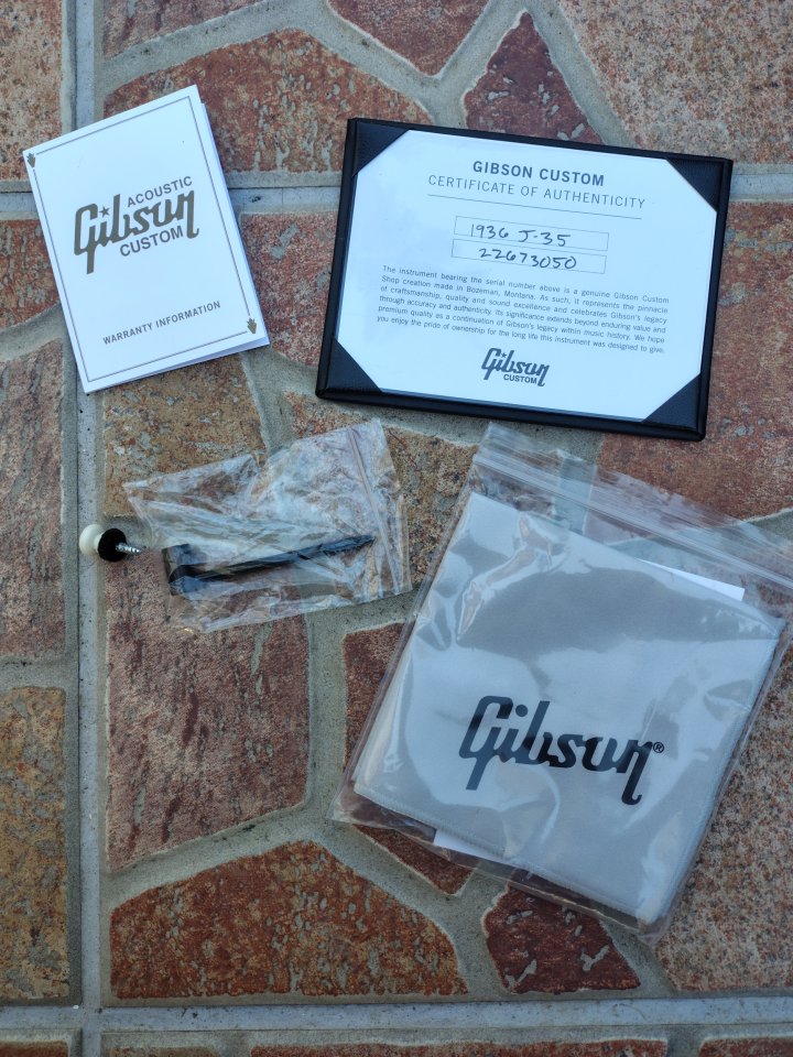 Gibson J-35 1936 Historic Collection de segunda mano · Foto 8 de 10 · Granada · 3000 €