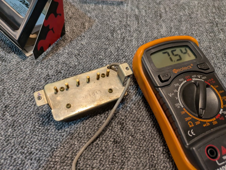 Pastillas Maxon U2000 Double Cream, polos dorados, 1978 (3 unidades)