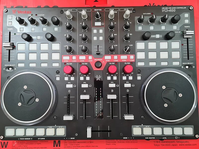 Vendo vestax vci 400
