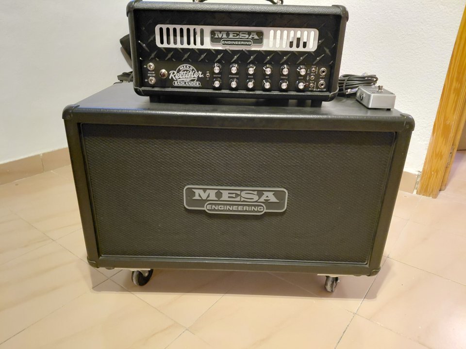 Mesa boogie badlander 25 + 2x12 rectifier