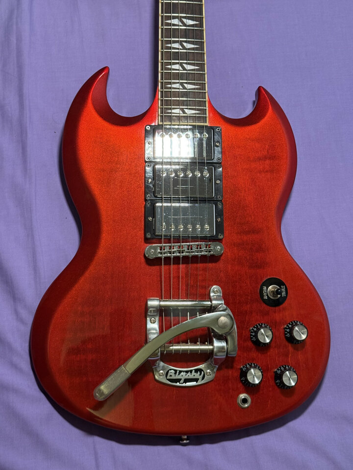 Gibson SG Deluxe 2013 - Red Fade