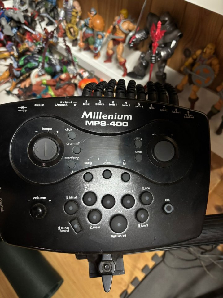 Batería eléctrica Millenium MPS400 con doble pedal Stagg