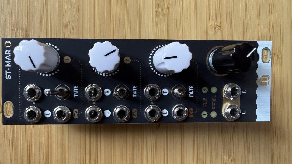 Nano Modules ST-MAR Stereo Mixer Eurorack Module de segunda mano · Foto 1 de 3 · Barcelona · 90 €