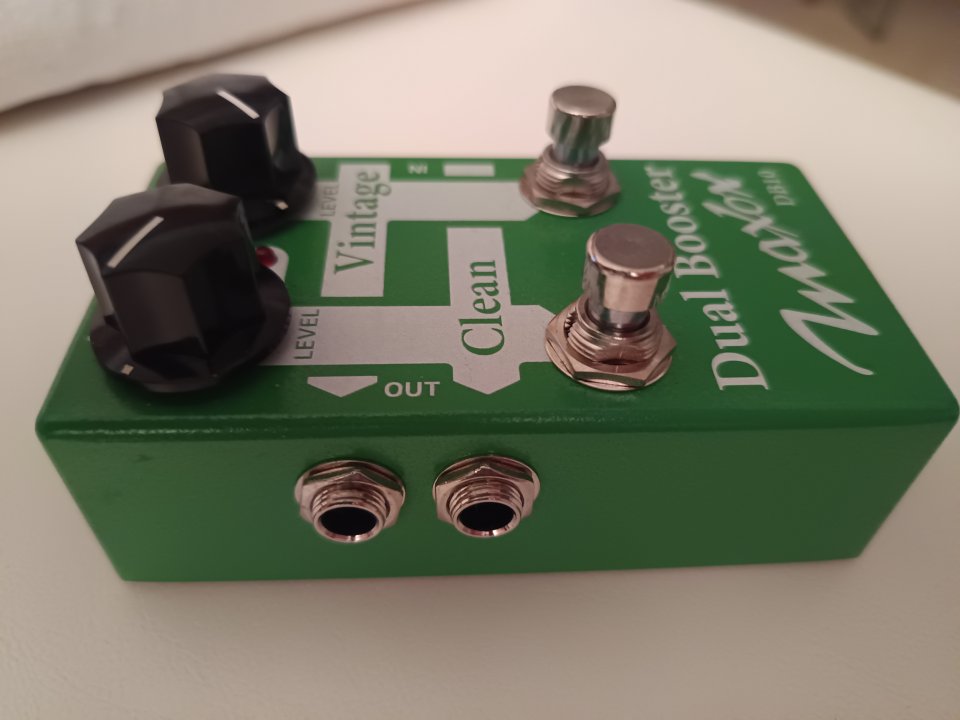 Pedal de boost MAXON DUAL BOOSTER de segunda mano · Foto 2 de 7 · Madrid · 120 €