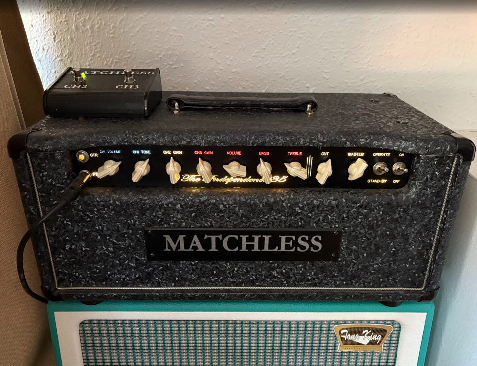 Matchless The Independence 35 (versión con reverb en formato cabezal) de segunda mano · Madrid · 3000 €