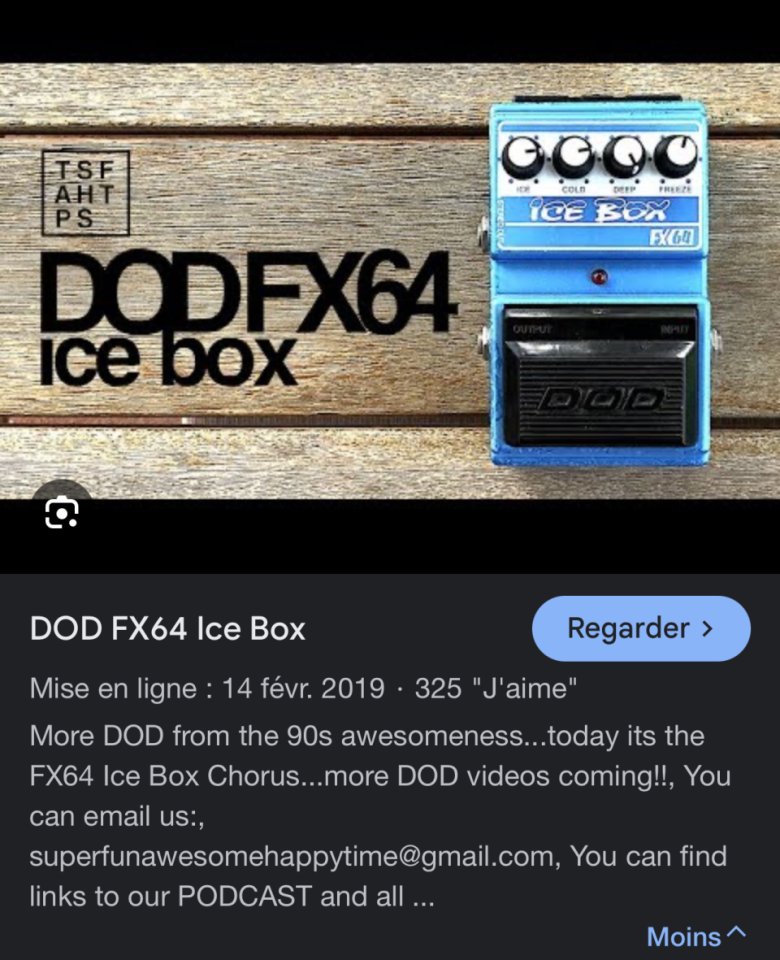 DOD Ice Box Chorus