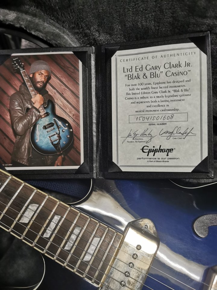 Epiphone Gary clark jr