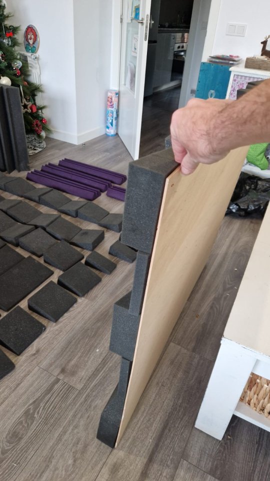 Material acustico Auralex variado