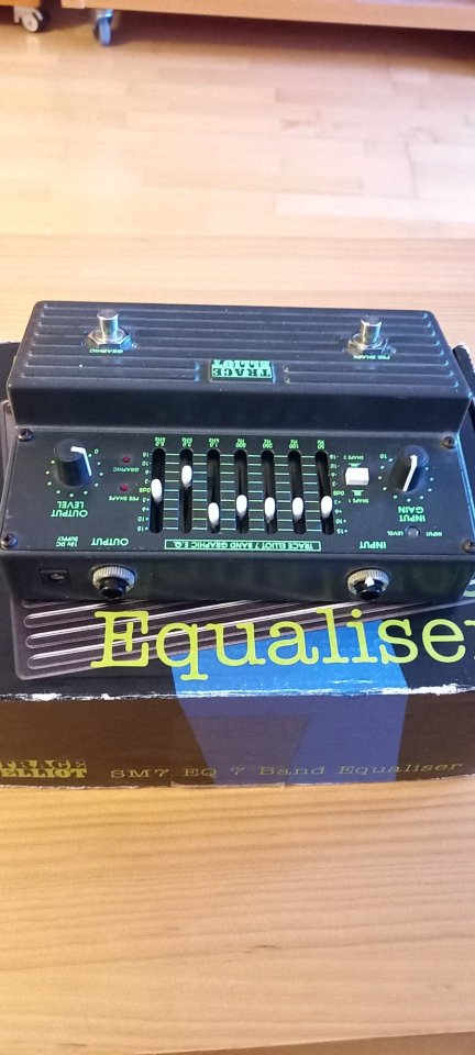 Pedal Trace Elliot SM 7 EQ gráfico de 7 bandas