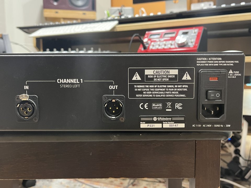 Whitestone P331 amplificador de válvula