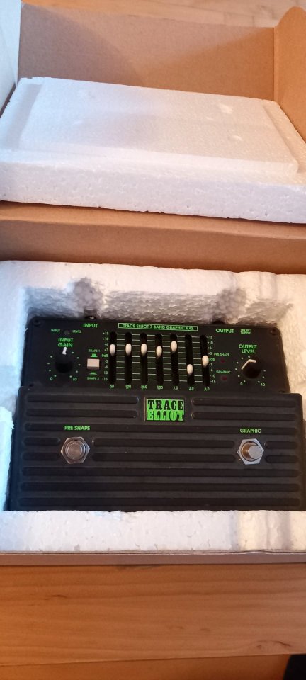 Pedal Trace Elliot SM 7 EQ gráfico de 7 bandas