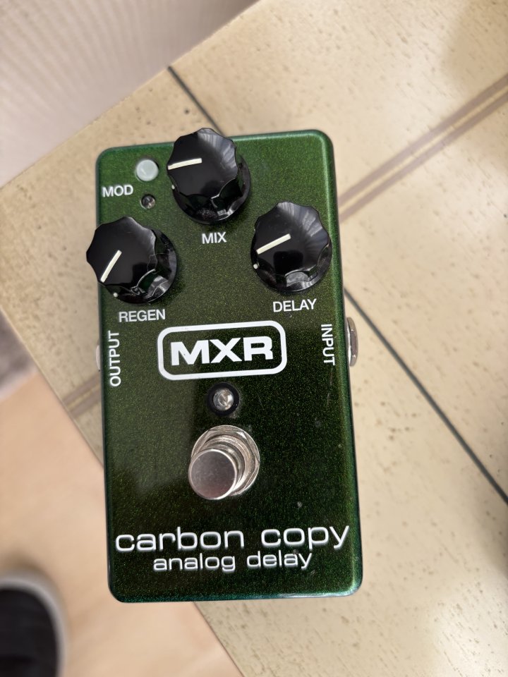 MXR Carbon Copy delay