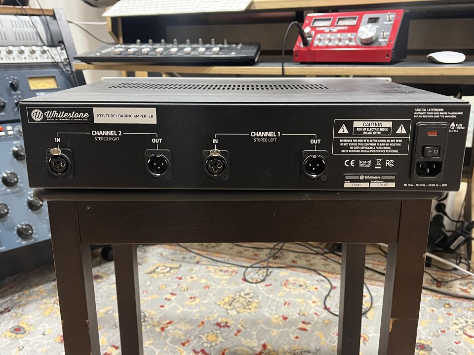 Whitestone P331 amplificador de válvula