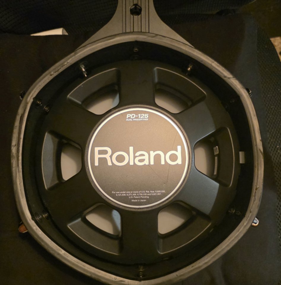 Pad Roland PD 125 BK