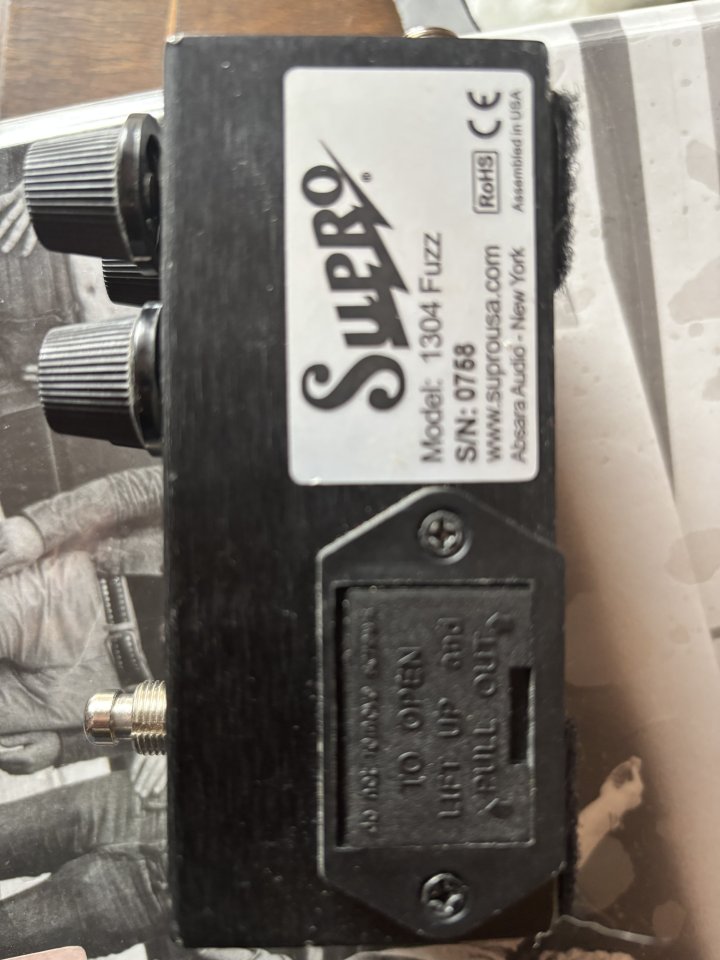 Fuzz  Supro SP1304