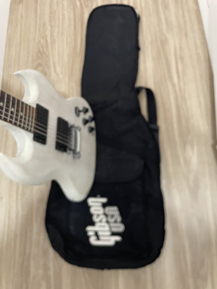 2013 Gibson SG SGJ Trans White - Rara