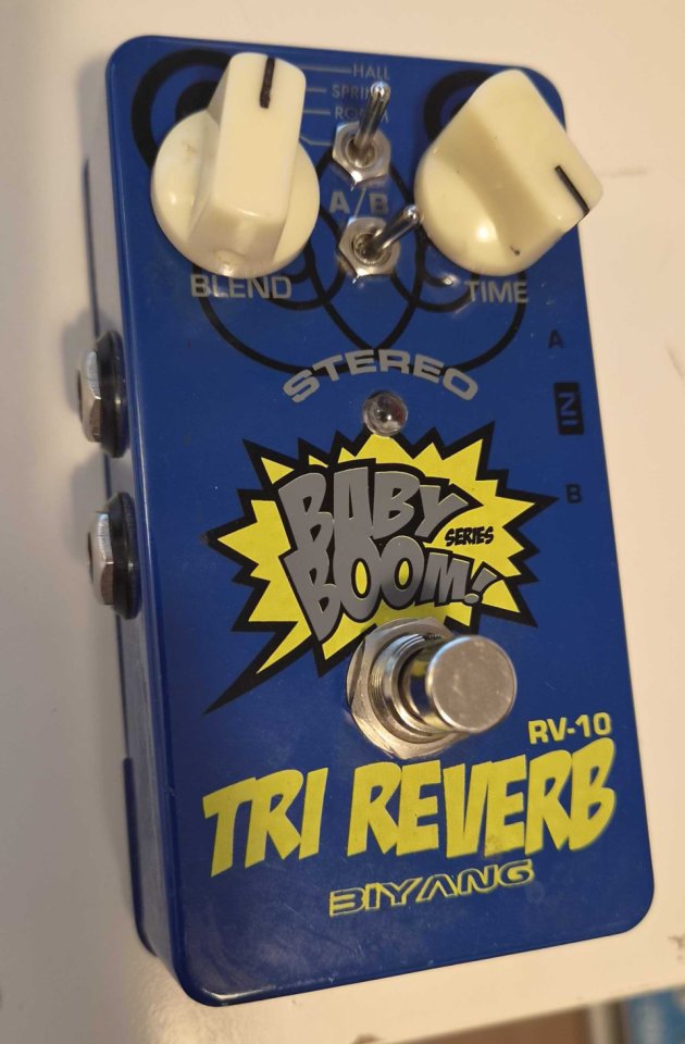 Biyang Babyboom RV-10 Tri Reverb de segunda mano · Foto 1 de 2 · Madrid · 30 €