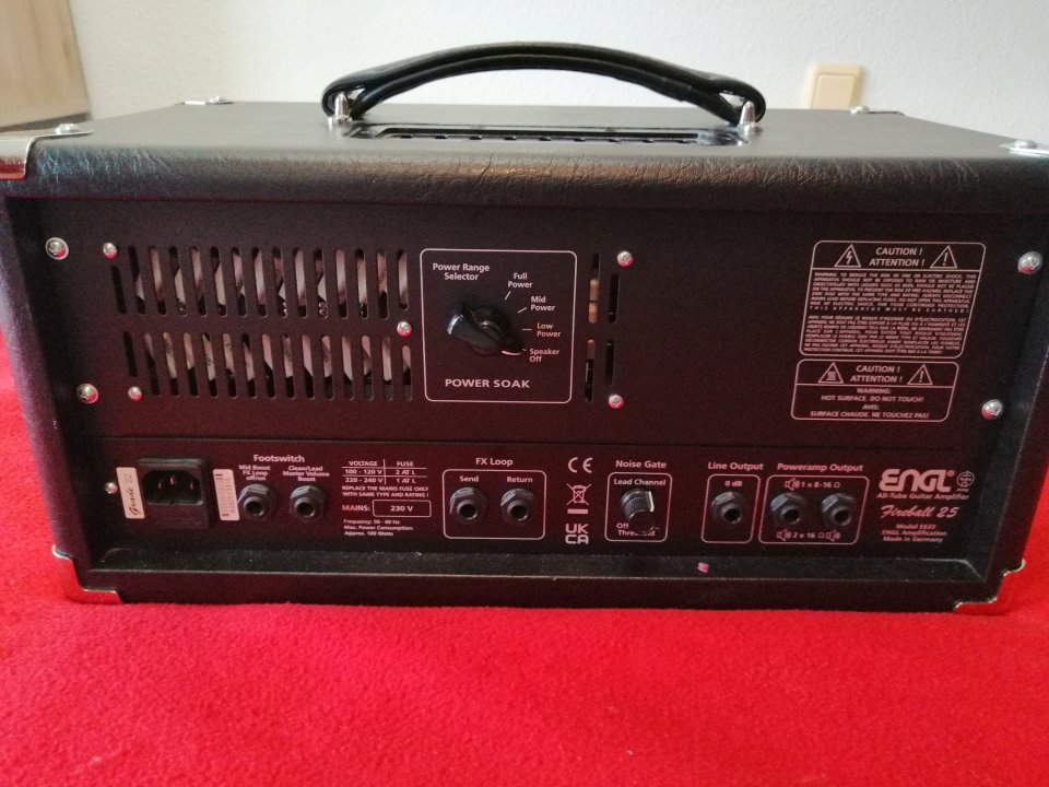 Engl E633 KT77 Fireball 25 LTD de segunda mano · Foto 5 de 10 · Cantabria · 665 €