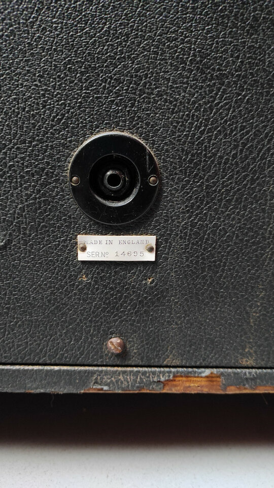 Marshall 1960b Pre rola año 1968 con greenbacks Pulsonic G12m-25