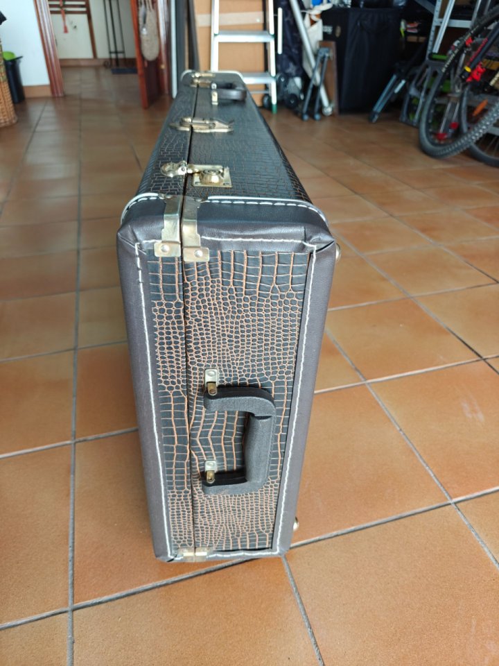 Flightcase Godin de piel con ruedas de segunda mano · Foto 9 de 10 · Lleida · 190 €