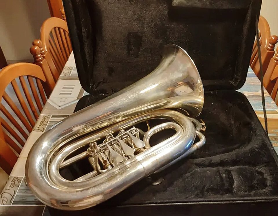 Fiscorn Cobla y Banda, Fliscorno bajo, bass flugelhorn de segunda mano · Foto 4 de 10 · Girona · 465 €