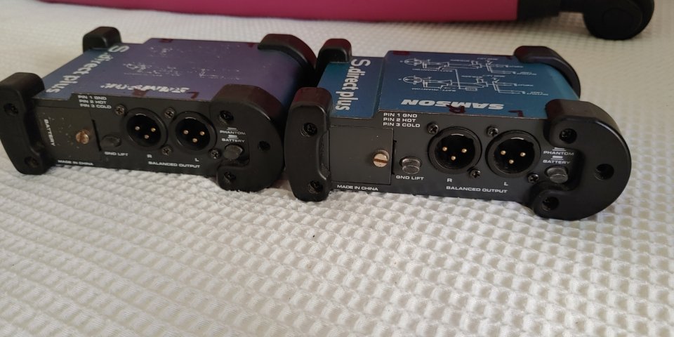 Cajas de inyección Samson S direct Plus stereo de segunda mano · Foto 2 de 2 · Zamora · 59 €