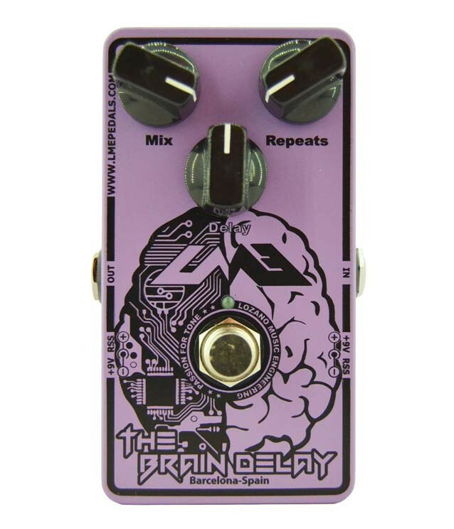 The brain delay LME. Pedal hecho en España.