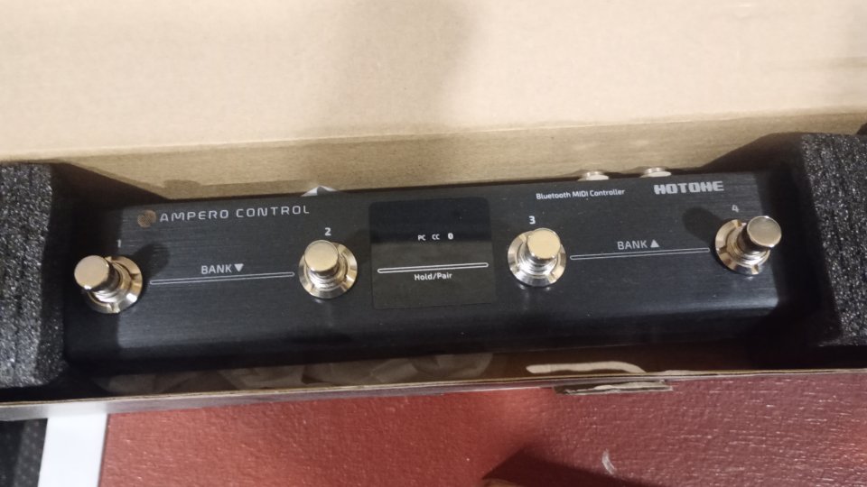 Chase Bliss Audio Automatone mkll Preamp + Ampero Control Hotone