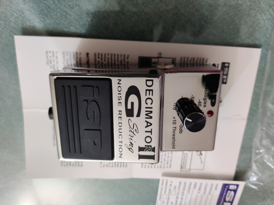 ISP Decimator G-String II (Como nuevo/mint)