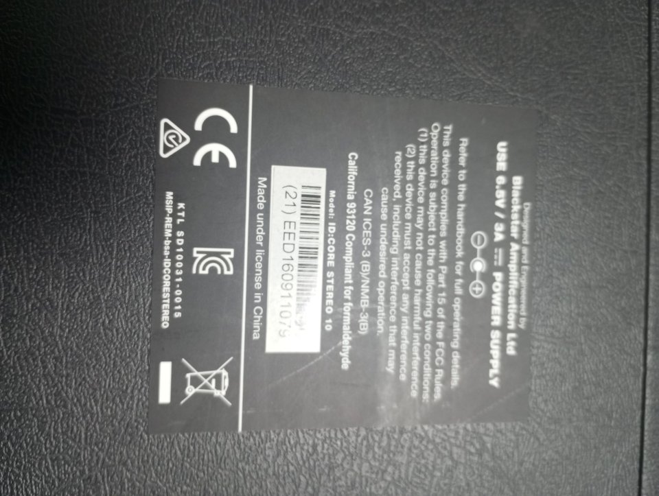 Blackstar ID:Core Stereo 10 V2, el combo de 10 W (2×5 W estéreo de segunda mano · Foto 3 de 4 · Bizkaia · 70 €