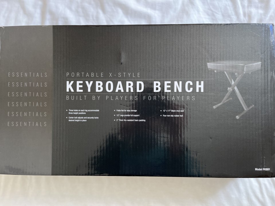 Banco Yamaha PKBB1 para Teclado