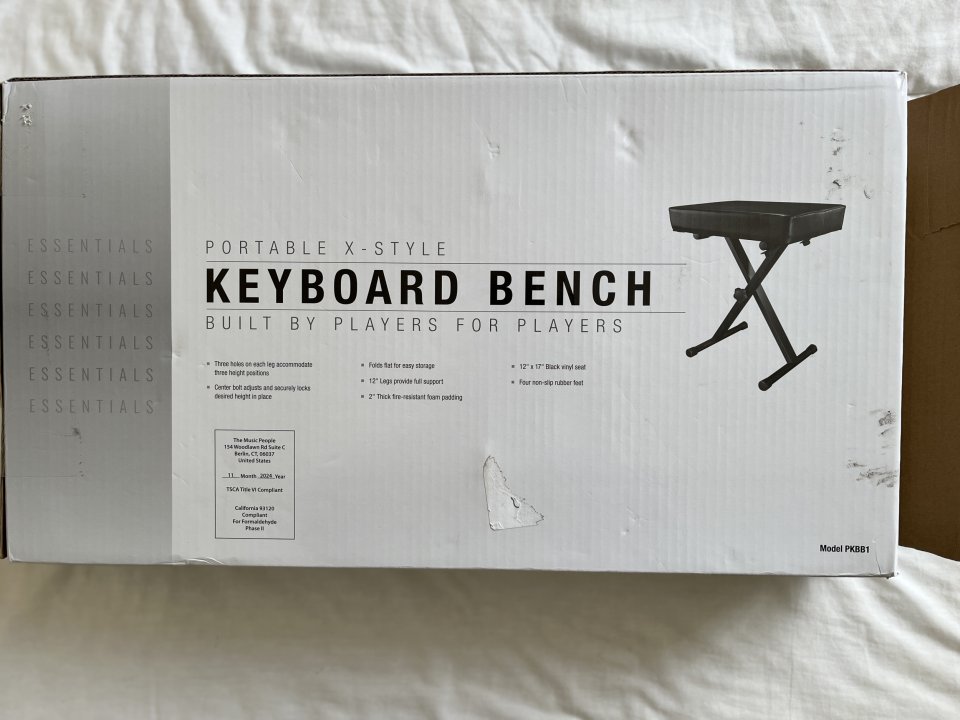 Banco Yamaha PKBB1 para Teclado