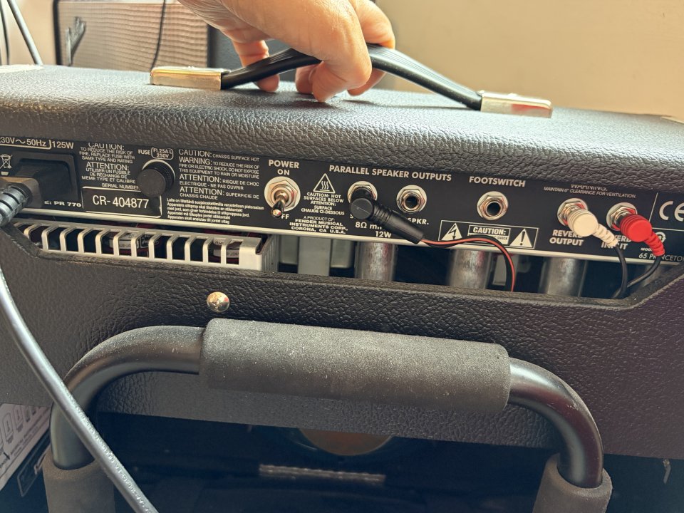 Fender 65 Princeton Reverb Reissue de segunda mano · Foto 3 de 5 · Barcelona · 1250 €