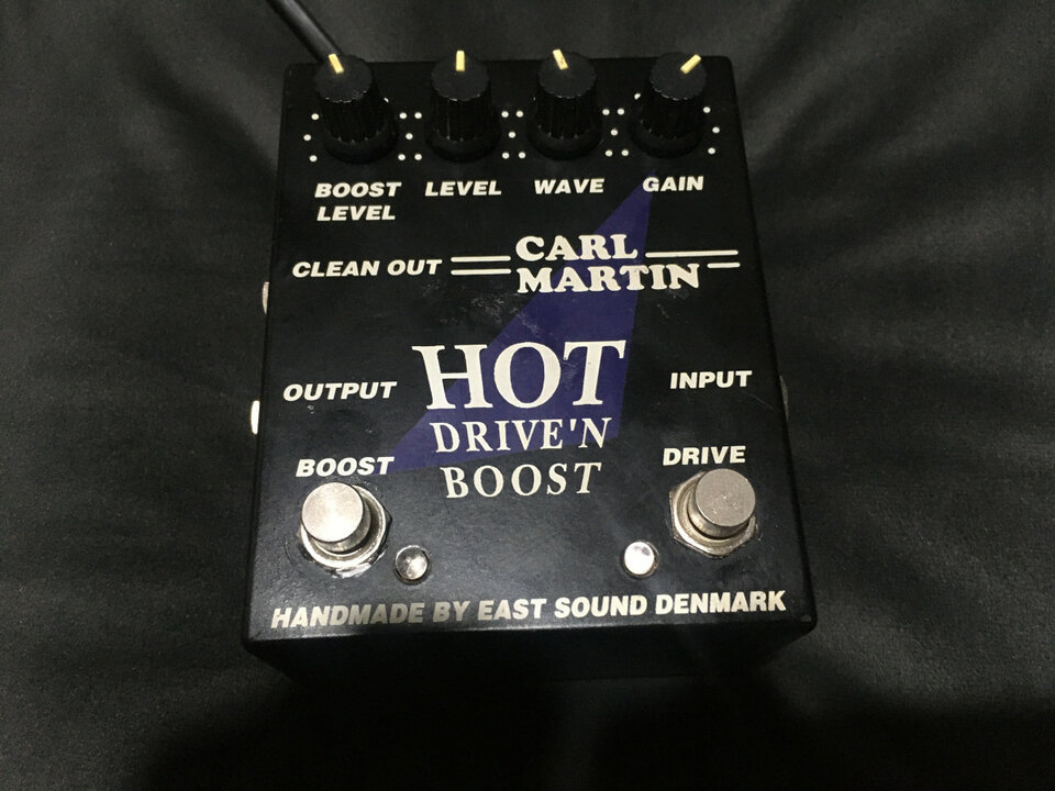 Carl Martin Hot Drive'n and Boost MkI