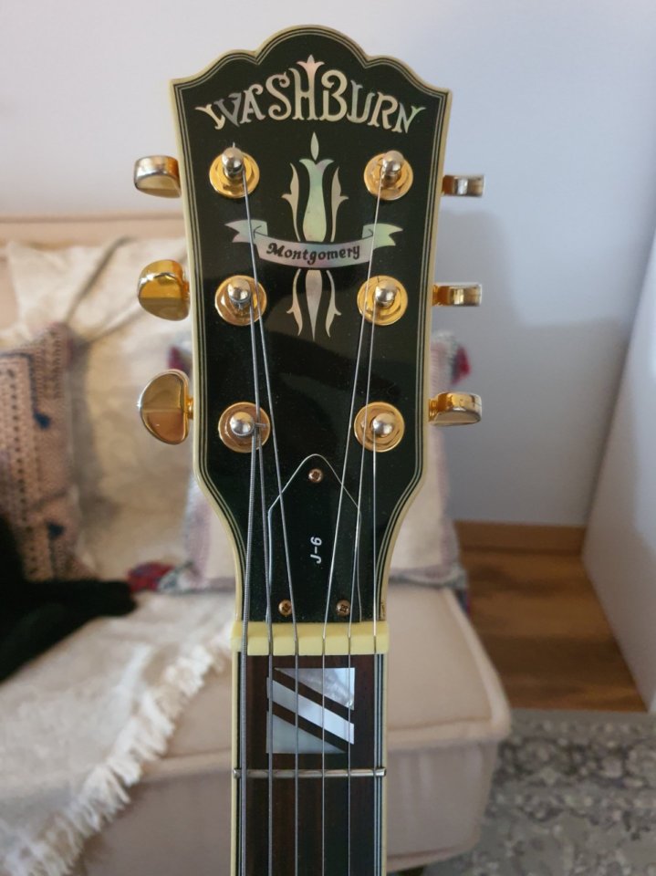Washburn J6 Wes Montgomery muy muy mejorada