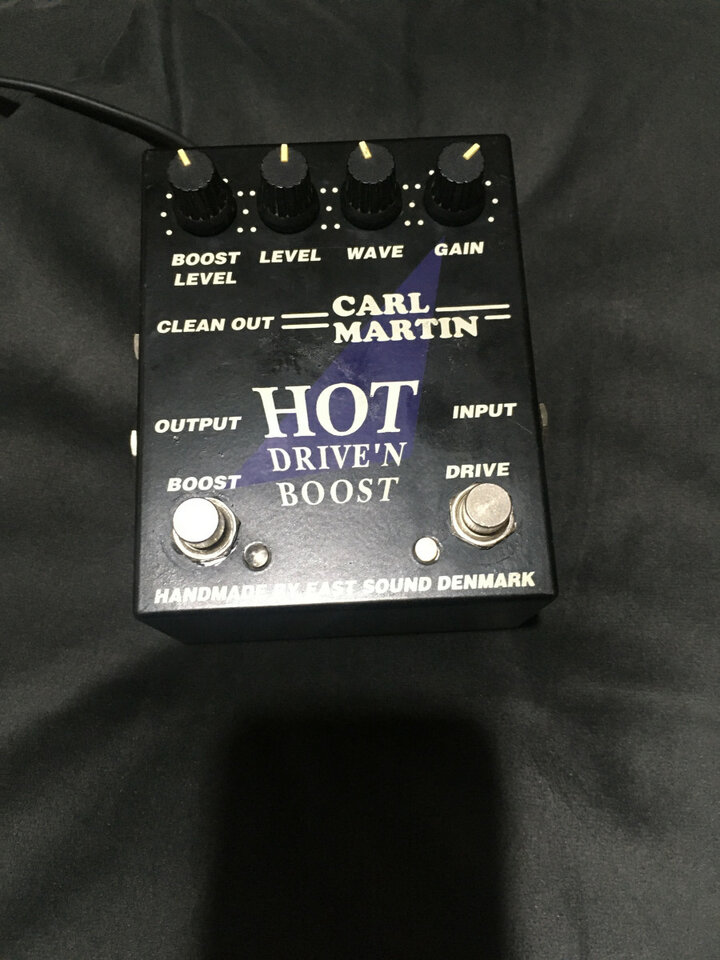 Carl Martin Hot Drive'n and Boost MkI