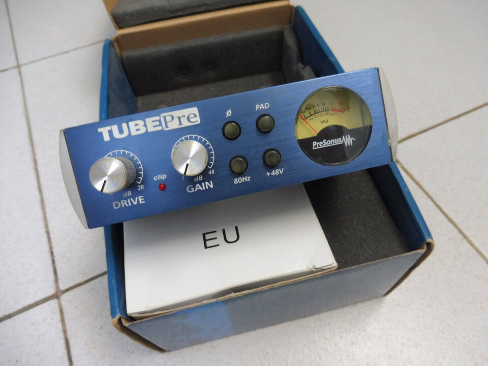 Previo valvulas Presonus TubePre con Envio!