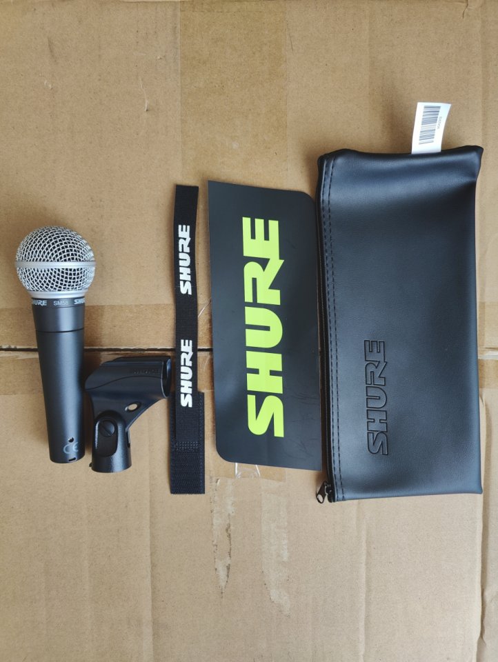 Shure SM58 LC + Cordial CTM 3 FM-BK