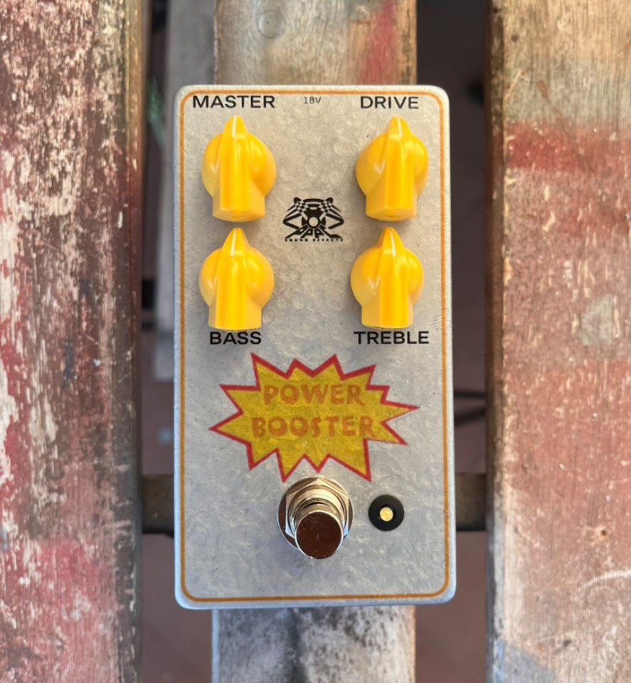 Power Booster (Colorsound Power Boost con volumen master)