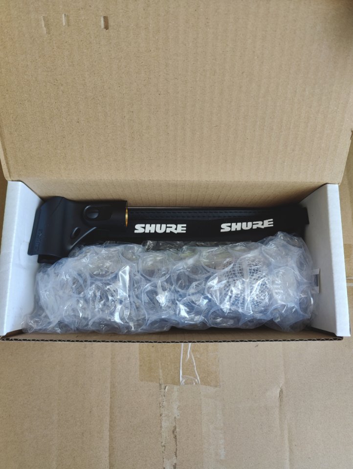 Shure SM58 LC + Cordial CTM 3 FM-BK