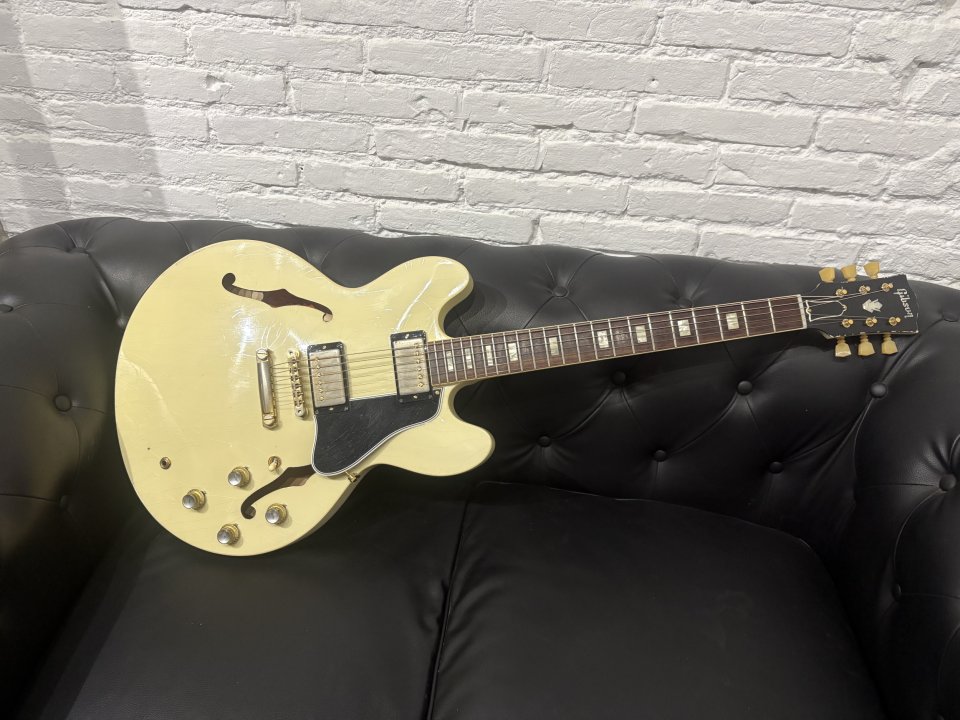 1964 gibson ES335 murphy lab polaris white