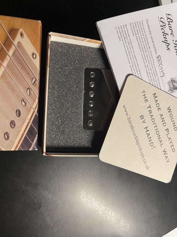 Bare Knuckle Riff Raff Bridge – Wide Spacing – 4 Conductores de segunda mano · Foto 1 de 5 · Girona · 150 €
